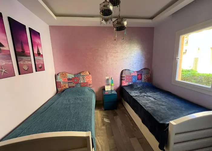 In Mountain View Sokhna 1 Luxurious With Garden 3 Bedrooms With Ac, 2 Bathrooms, Heated Pool, Families Only *