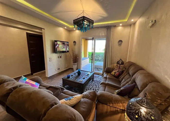 Chalet In Mountain View Sokhna 1 Luxurious With Garden 3 Bedrooms With Ac, 2 Bathrooms, Heated Pool, Families Only *